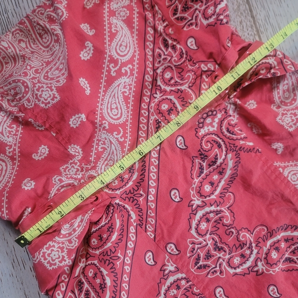 Anthro HOLDING HORSES West Stable Bandana Print Dress Size 0 - Picture 6 of 9